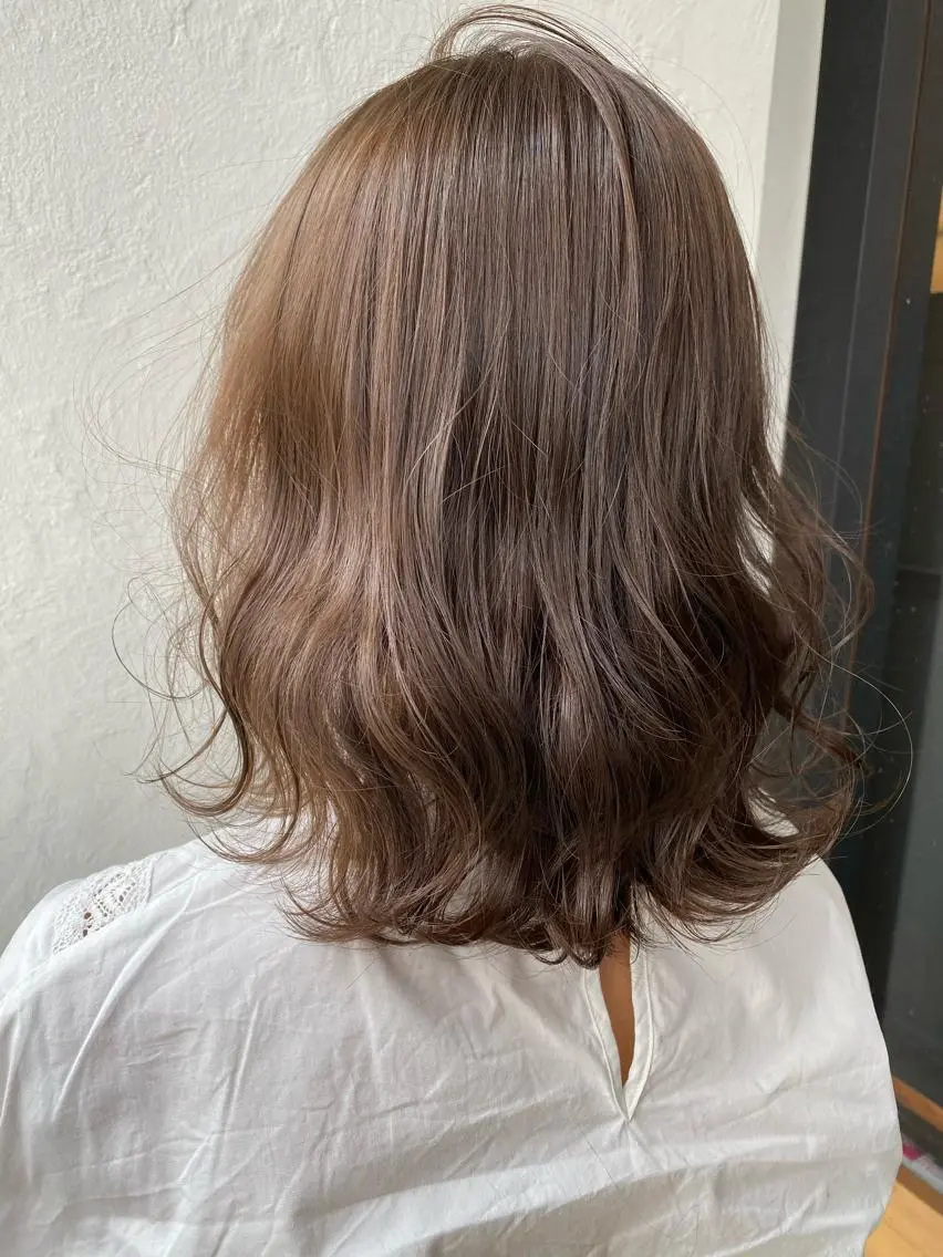 ミディアム ヘアカラー トップスタイリスト/ アユミのヘアスタイル