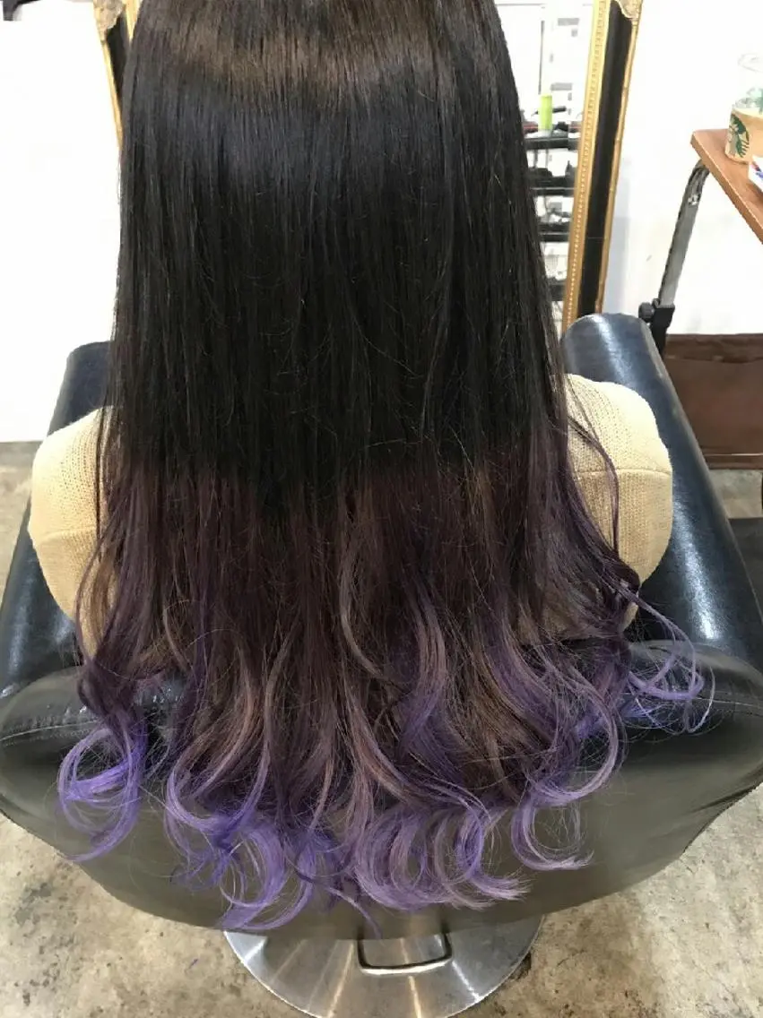 カラー ロング ヘアアレンジ タナカ *歴10年以上*のヘアスタイル