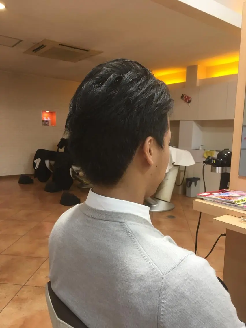 ショート メンズ ショートレイヤー レイヤーカット ショートヘア 髪質改善 / 縮毛 矯正 /井内亮次のヘアスタイル