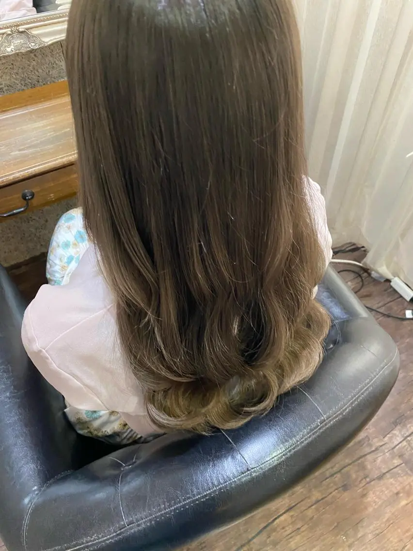 ロング ヘアアレンジ ヘアセット PANDOLA あゆり🦋のヘアスタイル
