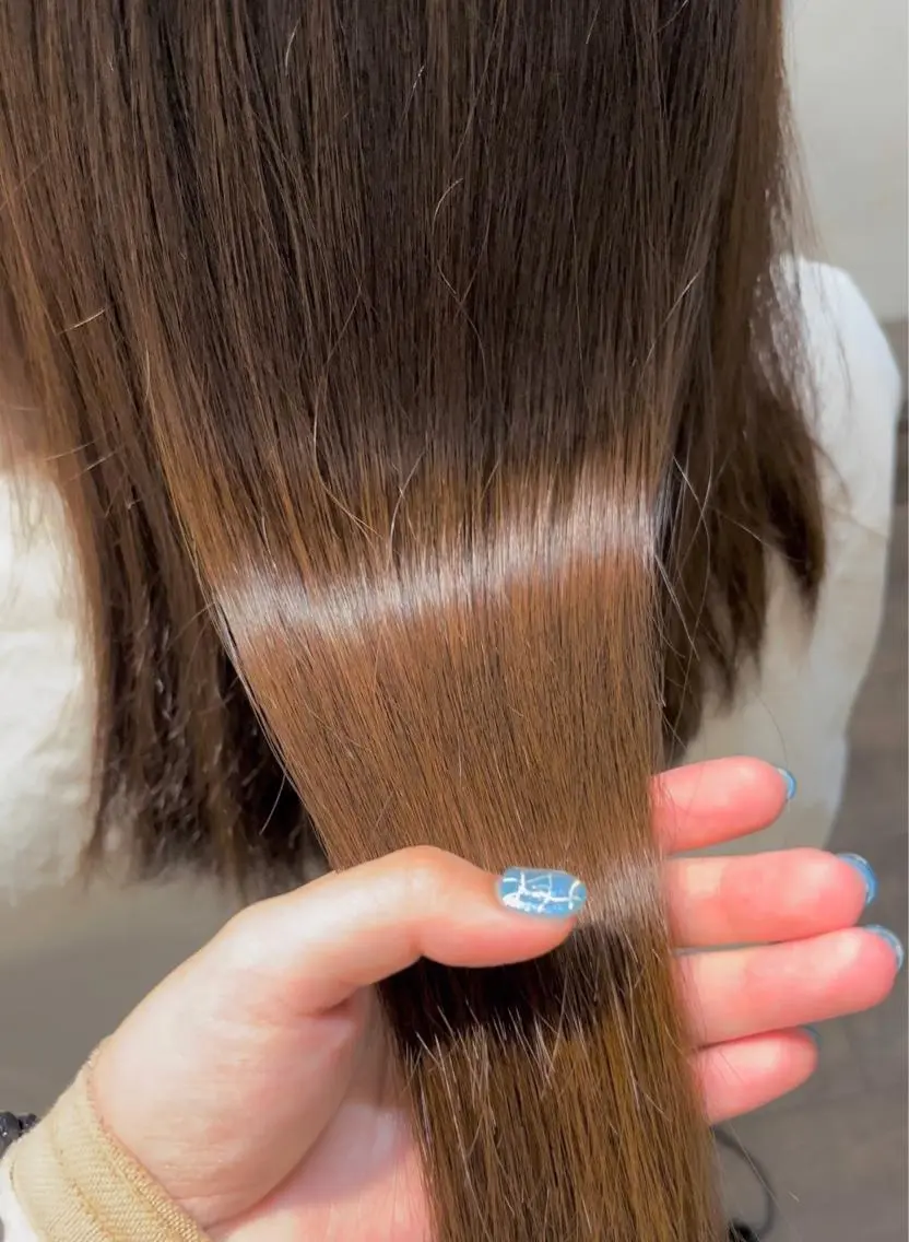 ミディアム トリートメント 木寺 樹莉のヘアスタイル