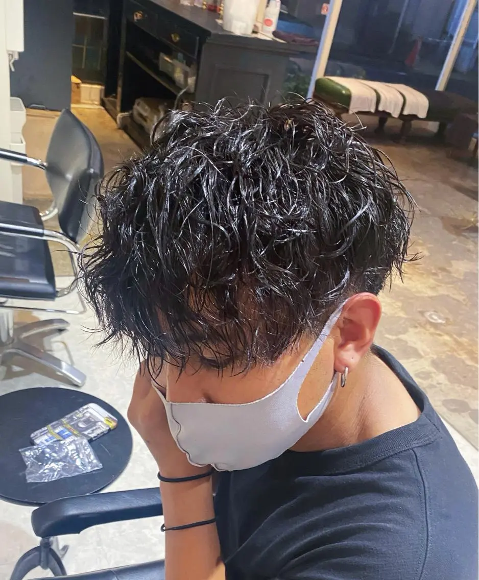 ショート バレイヤージュ職人 🔥代表YU-SHIのヘアスタイル