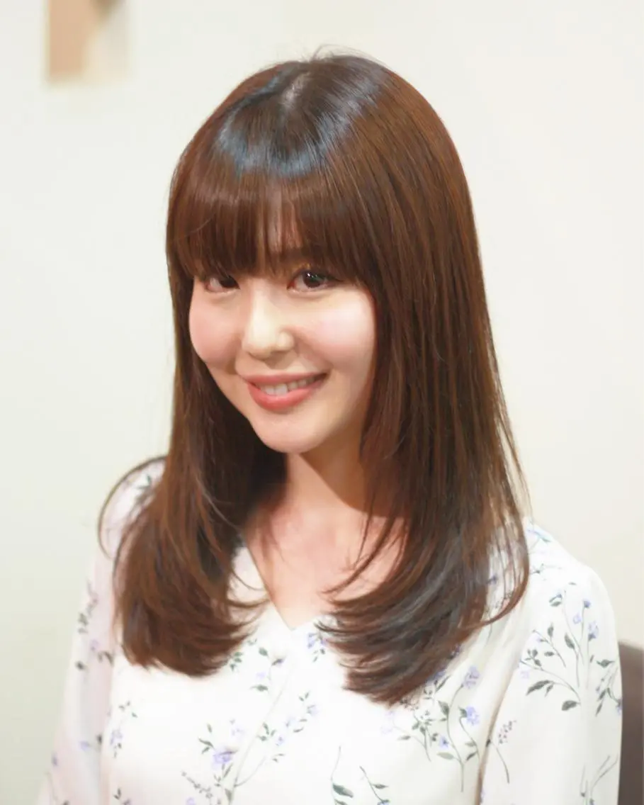 ロング 坂本 直樹のヘアスタイル