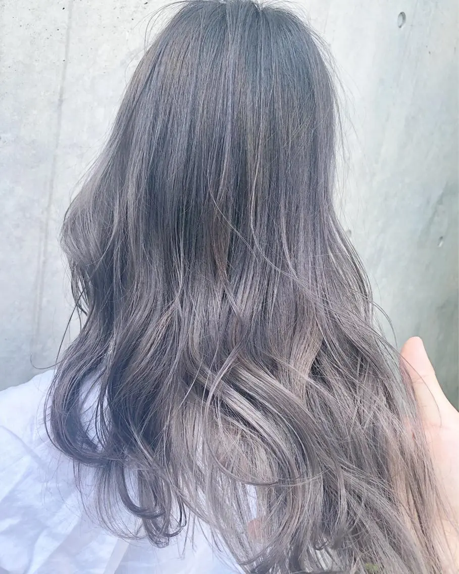 ミディアム カラー 店長 小池アキトのヘアスタイル