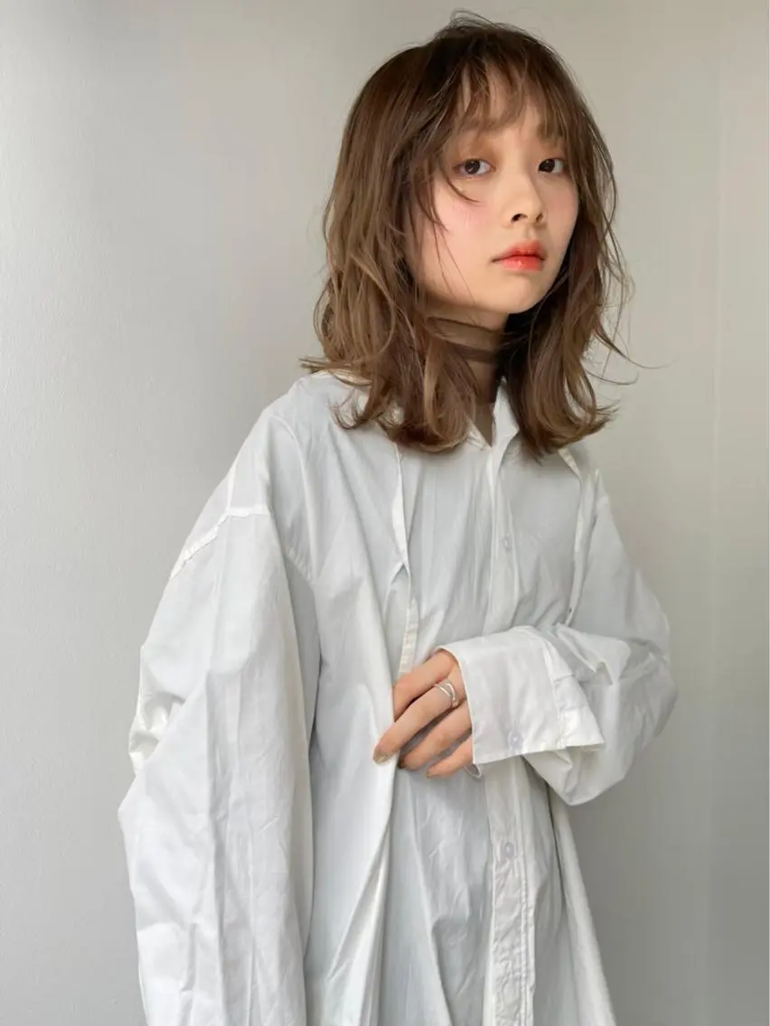 ミディアム カラー メンズヘア/ takuyaのヘアスタイル