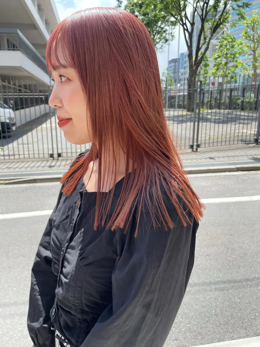 セミロング カラー キッズ オトナヘア🌸 harukaのヘアスタイル
