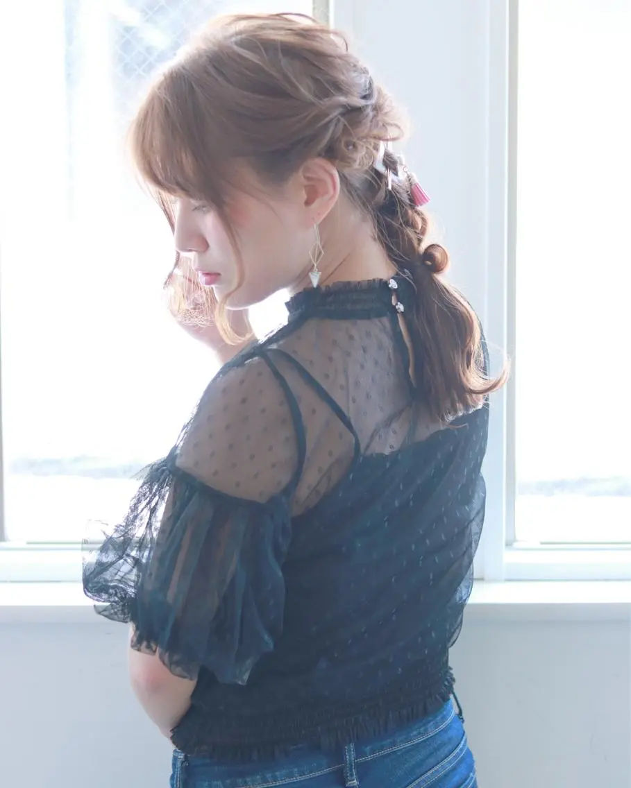 ロング ヘアアレンジ 柳澤 興輝のヘアスタイル