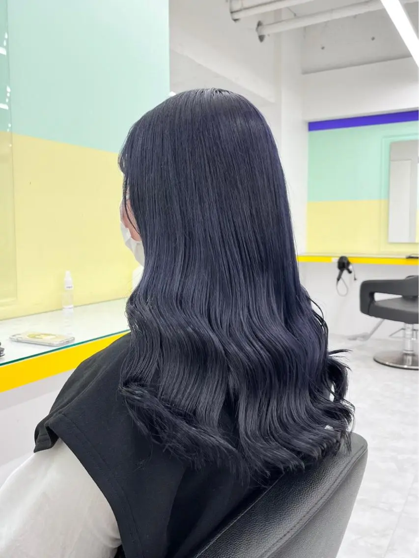 ロング 縮毛/ダブルカラー 🦋ベージュヘア🦋のヘアスタイル