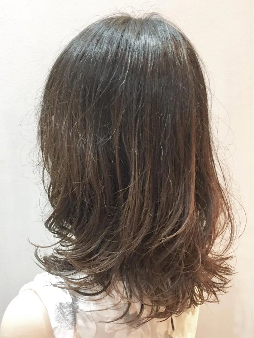 ミディアム パーマ 🌕ホンブ ユウイチ【代表】🌕のヘアスタイル