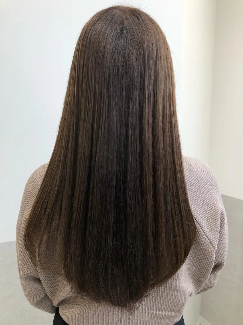 ロング カラー カット トリートメント 天野 涼のヘアスタイル