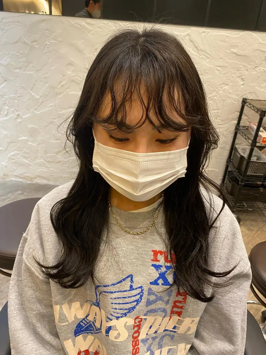 ロング パーマ ニュアンスパーマ 🌸透明感艶 カラー🌸Yuukiのヘアスタイル