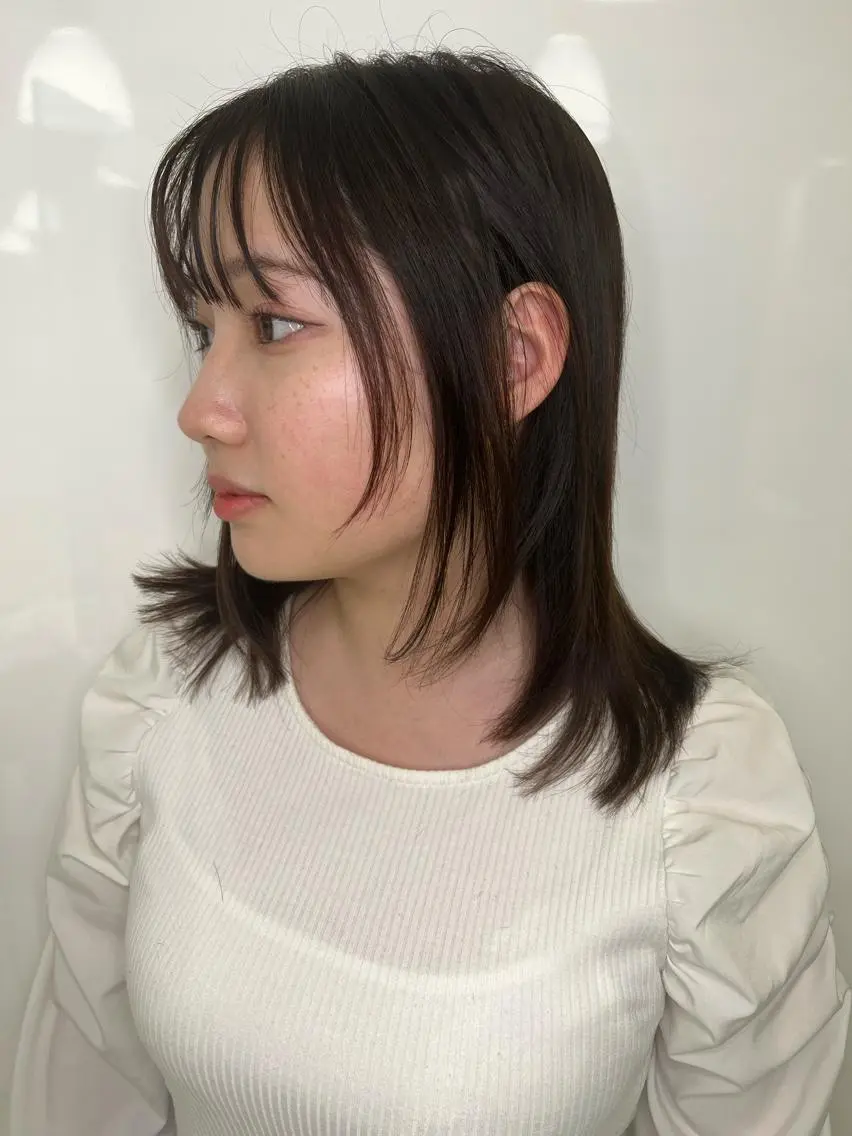ミディアム 髪質改善 onishi yoshinaoのヘアスタイル