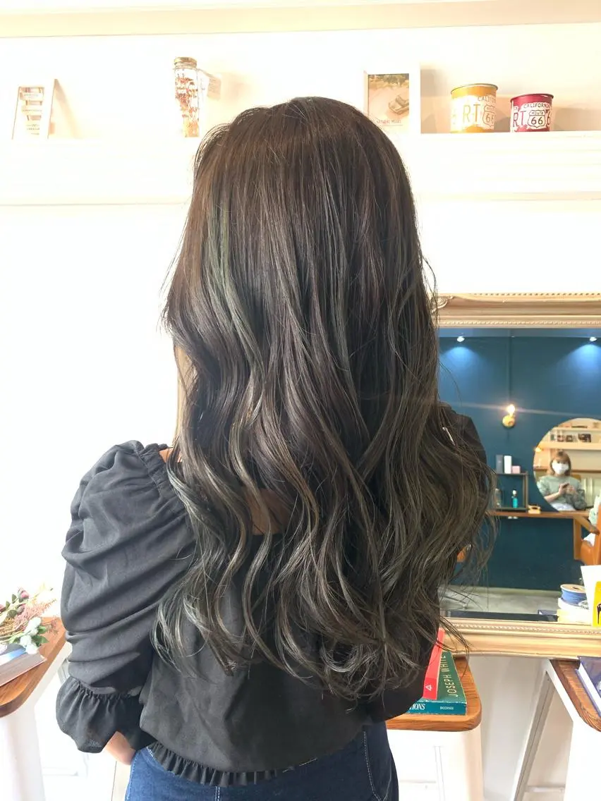 セミロング カット ヘアカラー トリートメント ヘッドスパ ヘアセット 大宮/山口 竣也のヘアスタイル