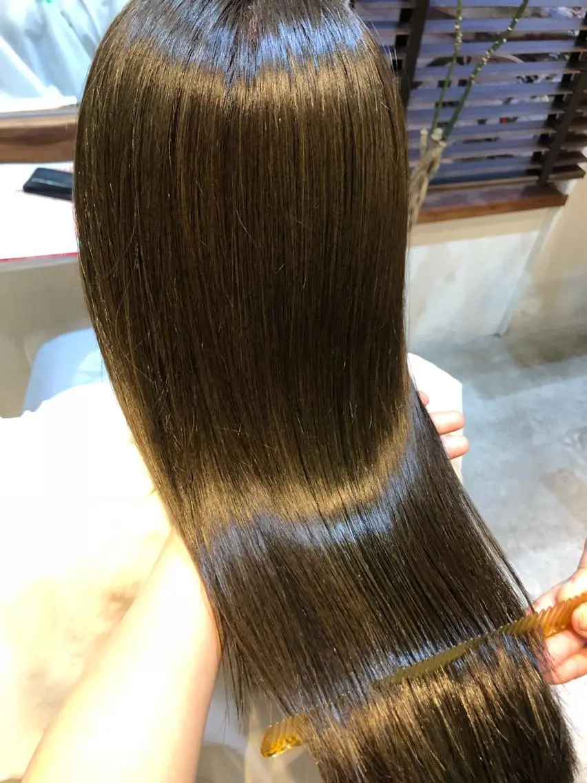 カット トリートメント ヘッドスパ kana .オリーブ /ナチュラルヘアのヘアスタイル