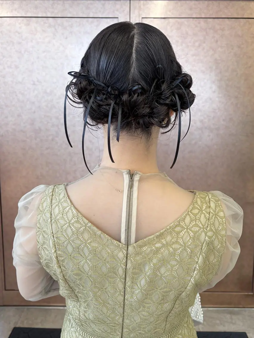 ヘアアレンジ ヘアセット MATTY rioのヘアスタイル