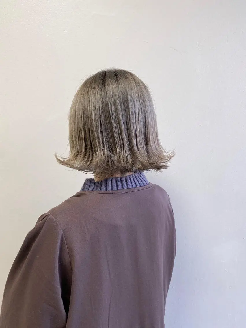 ショート カラー hair &eye LAWE.店長のヘアスタイル