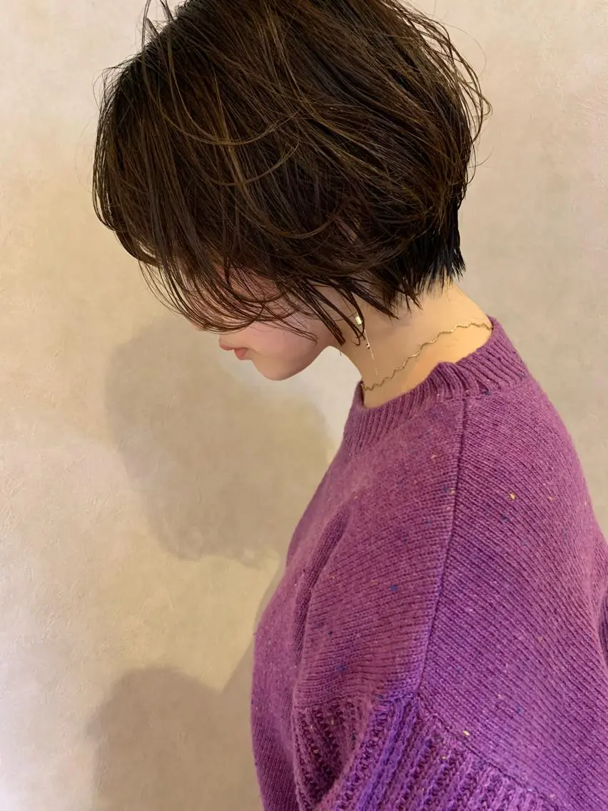 ショート くびれヘア ショートヘア Lit.豊橋 夏目のヘアスタイル