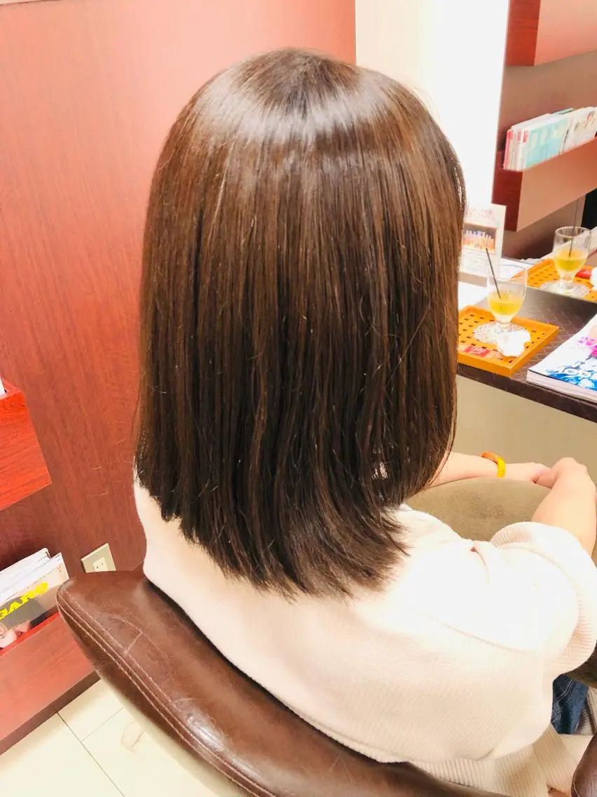 ミディアム カット SHAPE 早坂兼斗のヘアスタイル