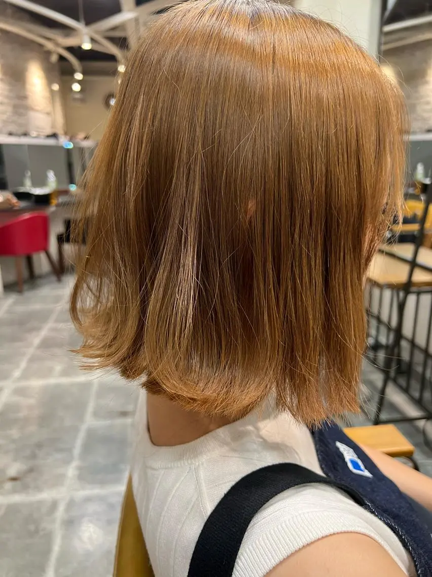 ショート ボブ 外ハネヘア Appeler Kana yのヘアスタイル
