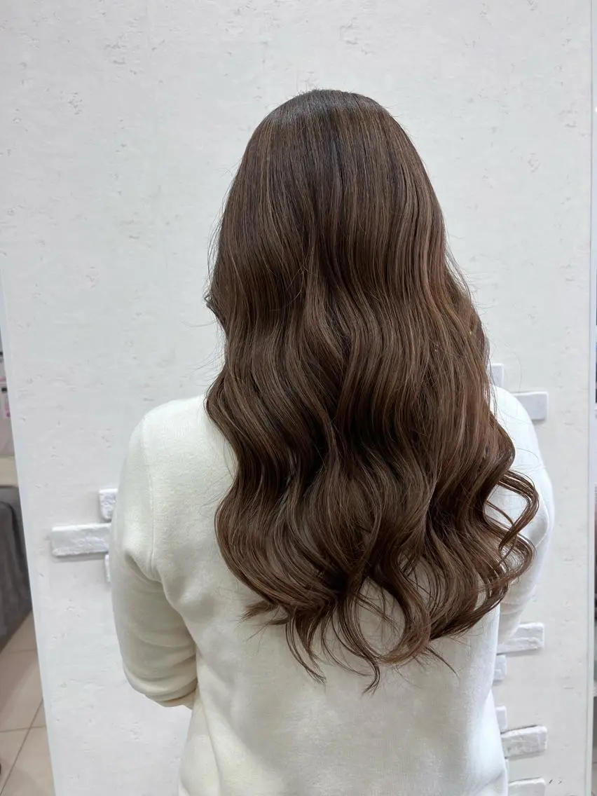 ロング ハイライト ヘアカラー トリートメント ✨カラーの悩み 解決✨斎藤相慶のヘアスタイル