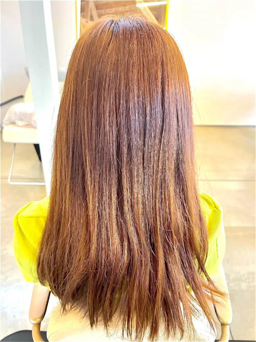 ロング カラー 木村 莉菜のヘアスタイル