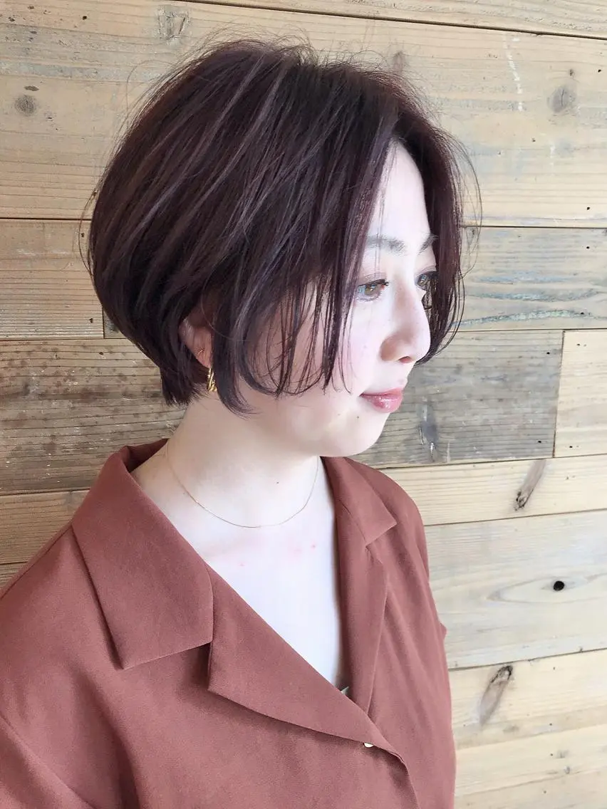 ショート カラー パーマ 🍒【Lib】 AIRI 🍒のヘアスタイル