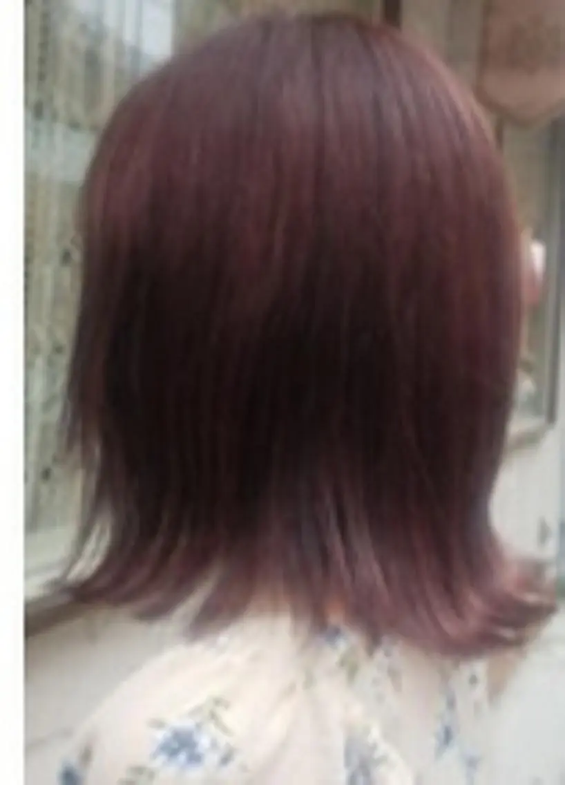 ミディアム カラー ボルドーカラー ☆CHIEKO Number
☆のヘアスタイル