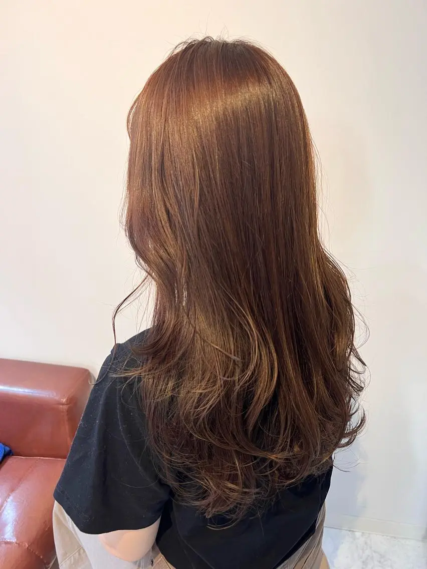 ロング ロングレイヤー レイヤーカット ロング 🤍中野 レオ🤍のヘアスタイル