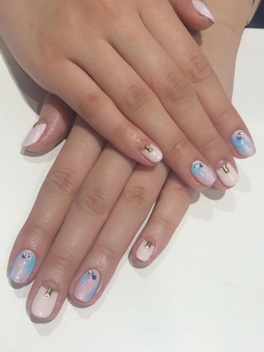 ネイル 持ち込み M nail はやまうららのネイルデザイン