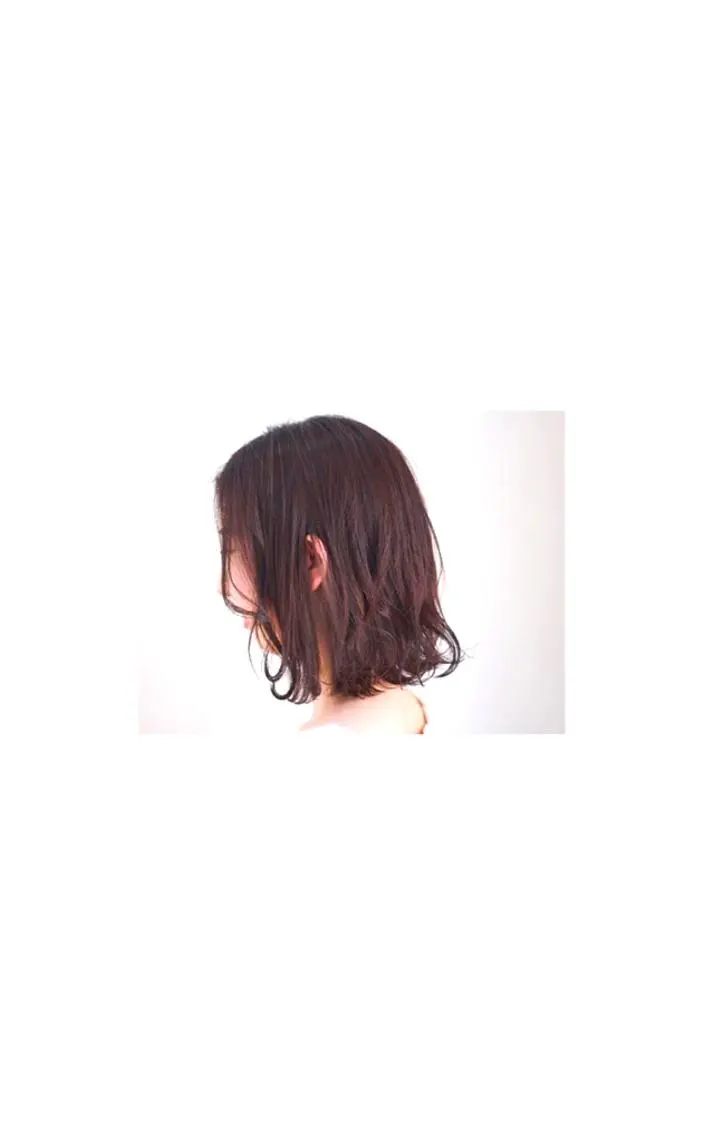 ミディアム カラー ワタベ ハヤト/ トップデザイナーのヘアスタイル