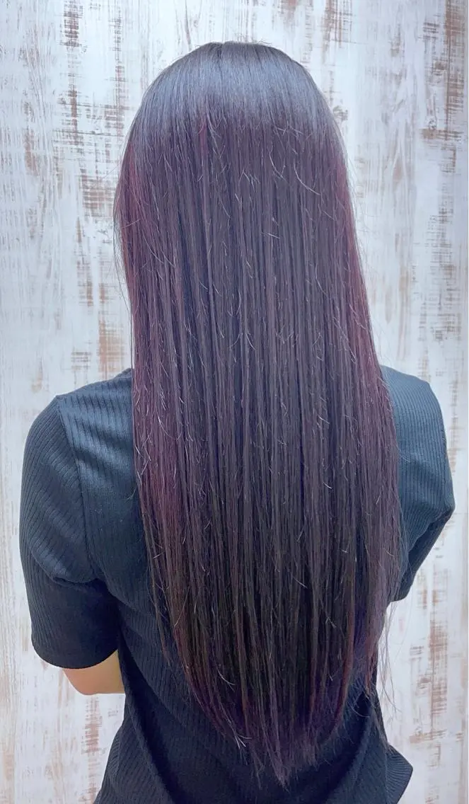 ロング カラー カット ヘアカラー トリートメント 【DECIDE L.A.W】氏原　将のヘアスタイル