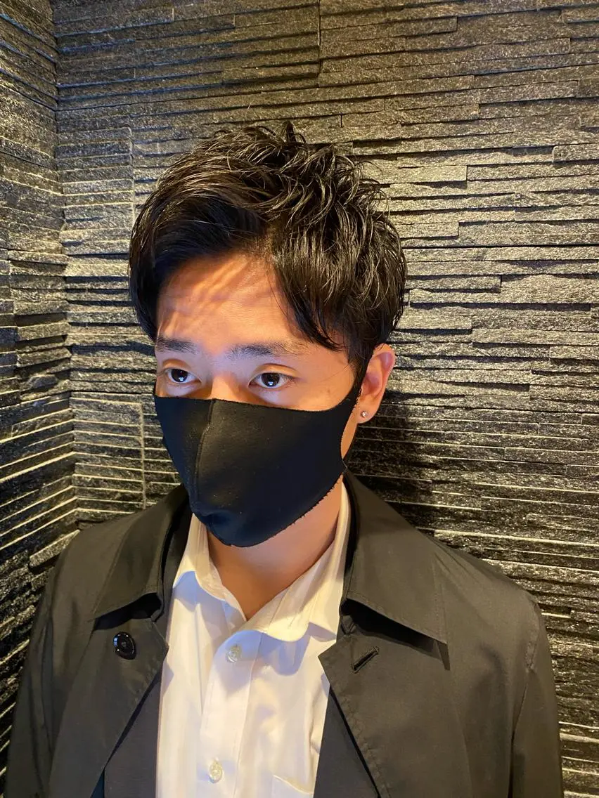 ミディアム 齋藤 大晟のヘアスタイル