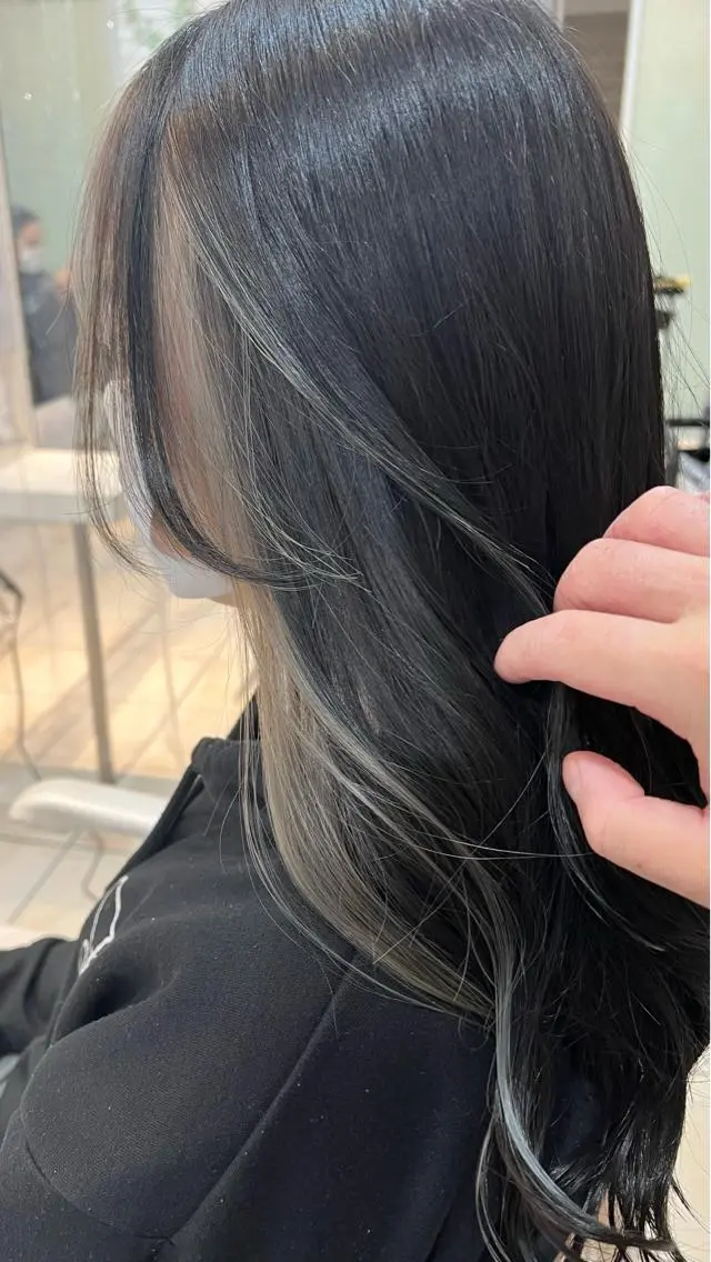 ロング カラー ヘアカラー 艶髪職人 山本隼正のヘアスタイル