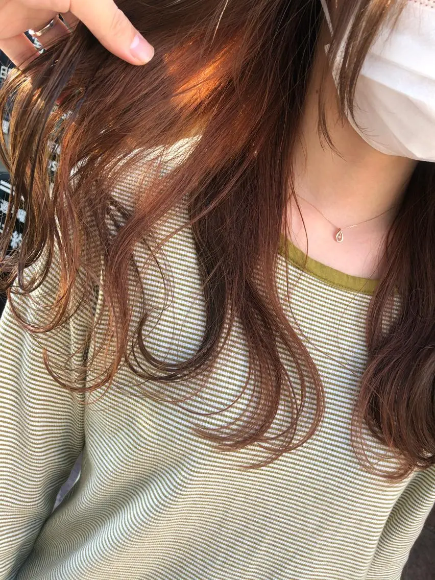 ミディアム カラー olino 【オリノ】西田辺のヘアスタイル