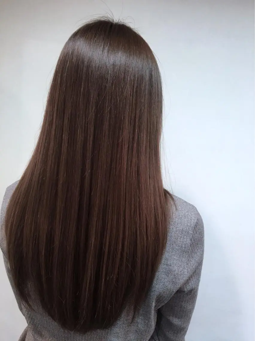 ロング カラー トリートメント IORI #韓国ヘア#髪質改善のヘアスタイル