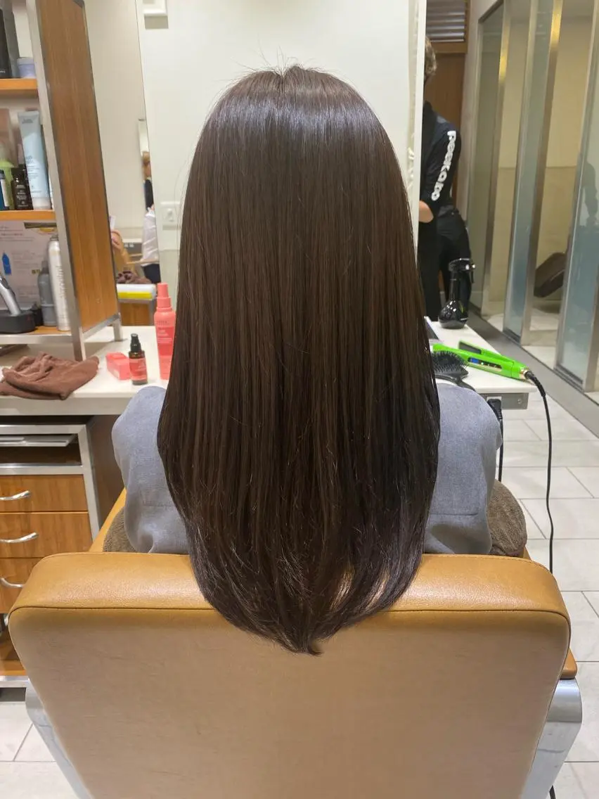 ロング カラー 透明感カラー イルミナカラー 愛されヘア♪ 大森春奈のヘアスタイル