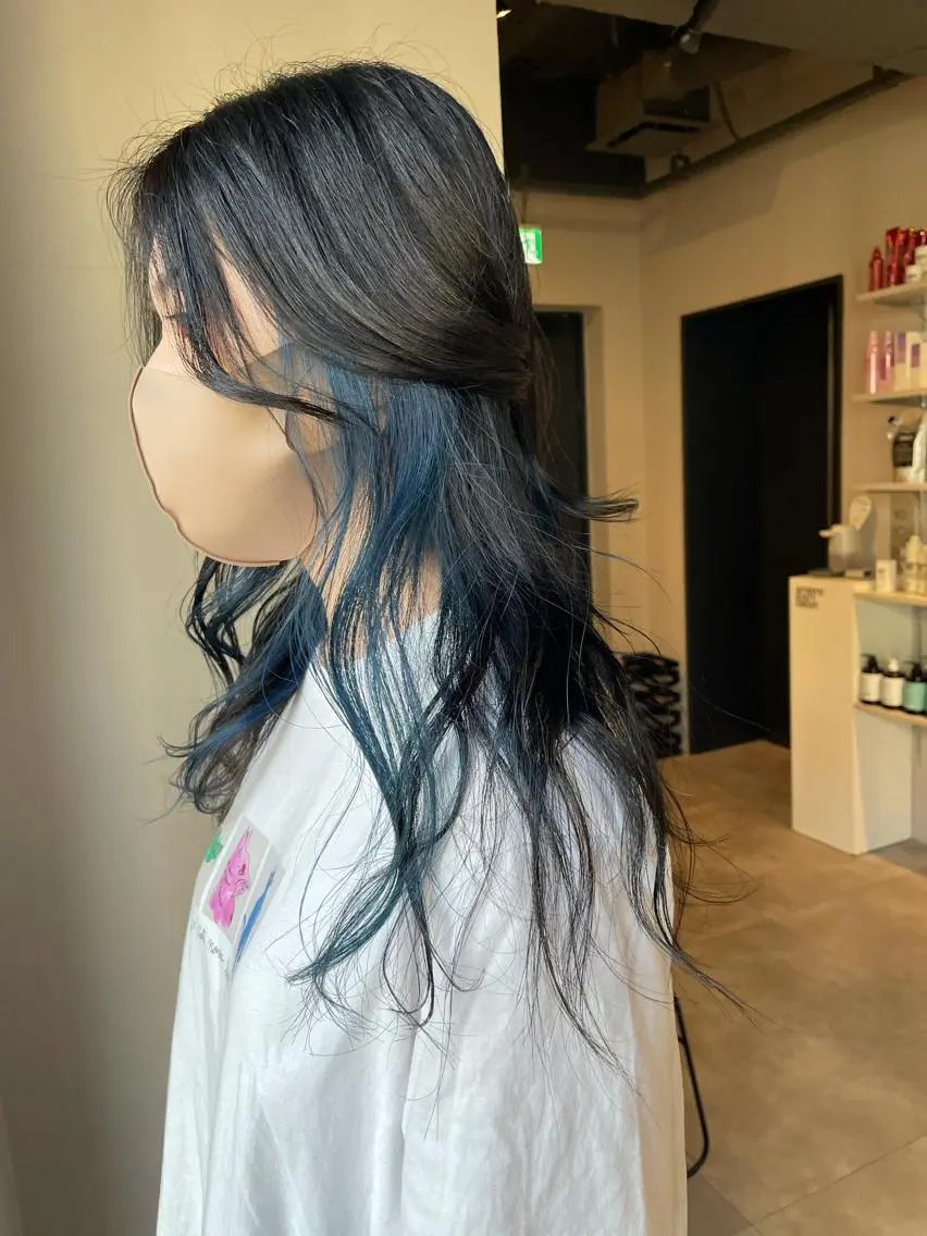 ミディアム カラー ブリーチ ブリーチ👩‍🦳/ ‪✂︎MANAMIのヘアスタイル