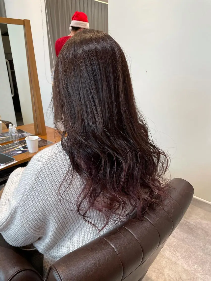 ロング カラー HAREru. モデル募集【戸塚】のヘアスタイル