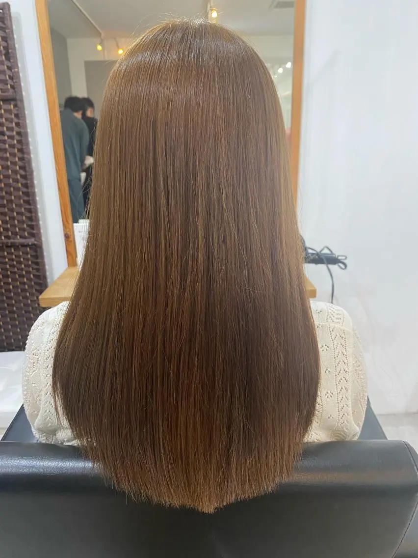 セミロング カラー 銀座【全店リピート 率No1🥇】トグチのヘアスタイル