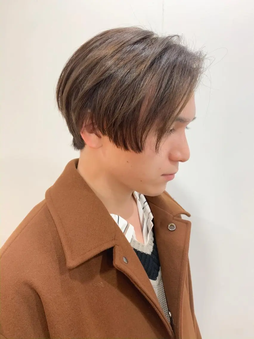 ショート カラー ヘアアレンジ メンズ メンズスタイル ly本厚木のヘアスタイル