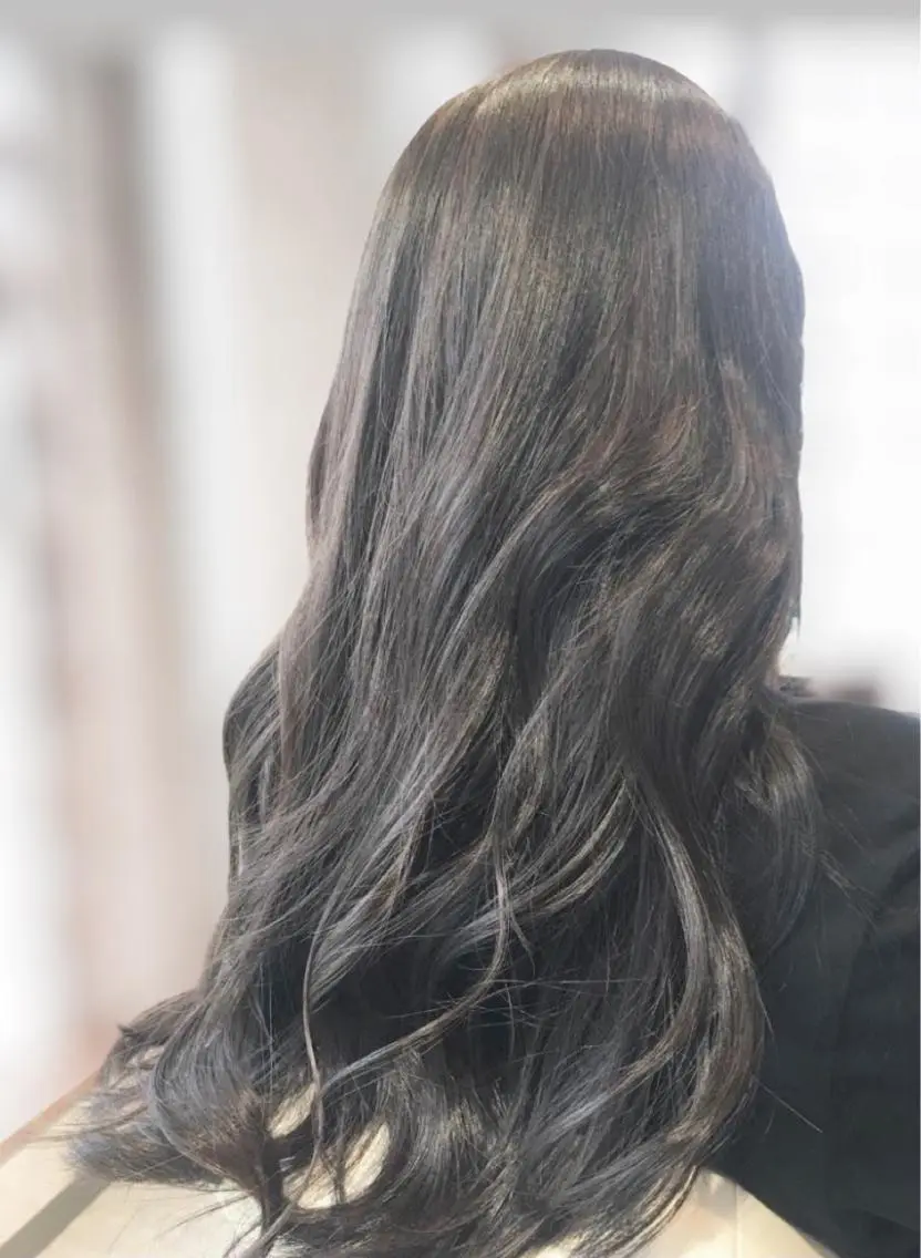 ロング カラー 透明感カラー ボブ 髪と心を整える美容師のヘアスタイル