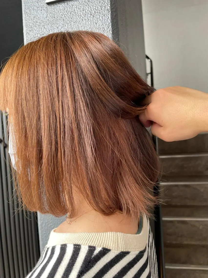 カラー ヘアカラー トリートメント 岡屋 瞬のヘアスタイル