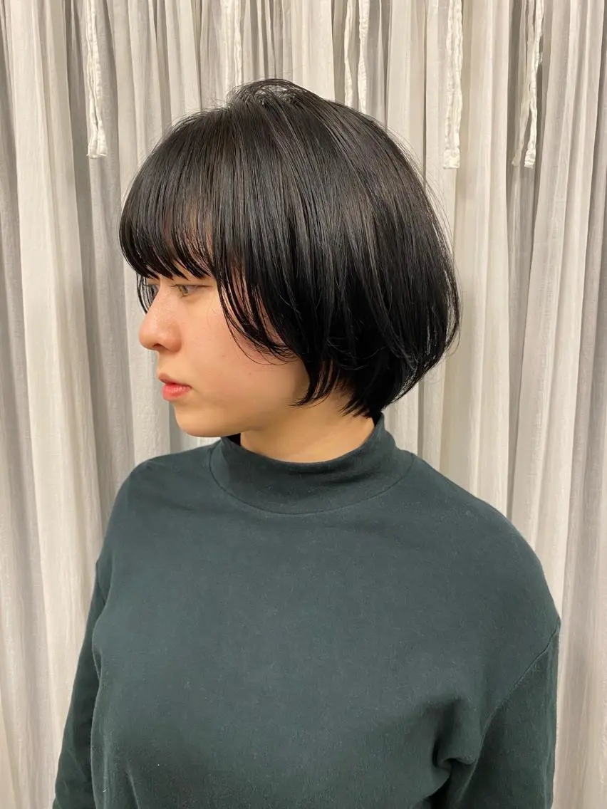 カラー 黒髪 伊藤 壮尭のヘアスタイル