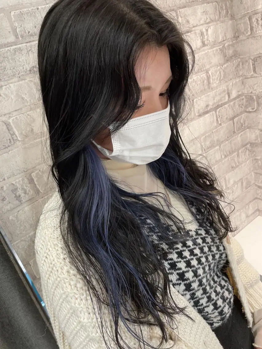 セミロング カラー インナーカラー カット ヘアカラー Kojima 髪質改善ケアサロン*のヘアスタイル