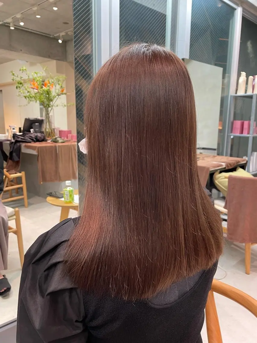 ミディアム カラー 浦和指名率No.1 ショート特化美容師のヘアスタイル