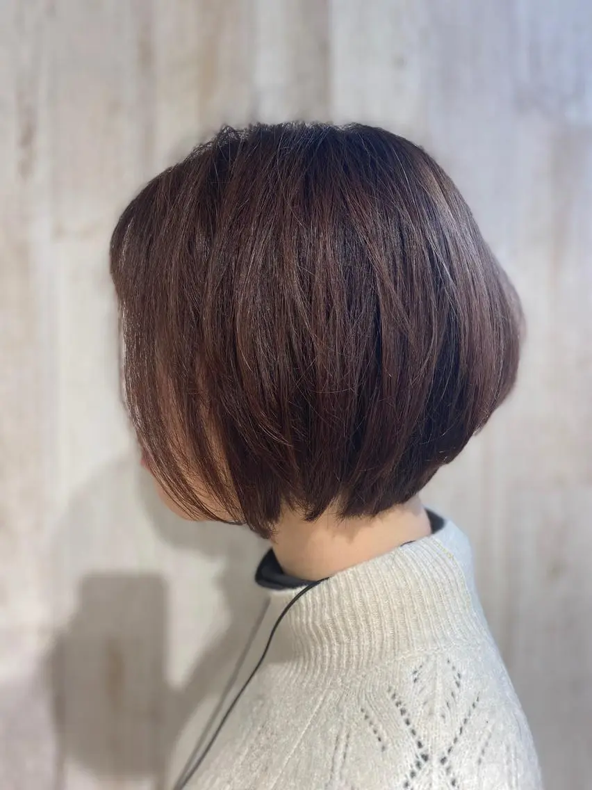 ショート 大場 優のヘアスタイル