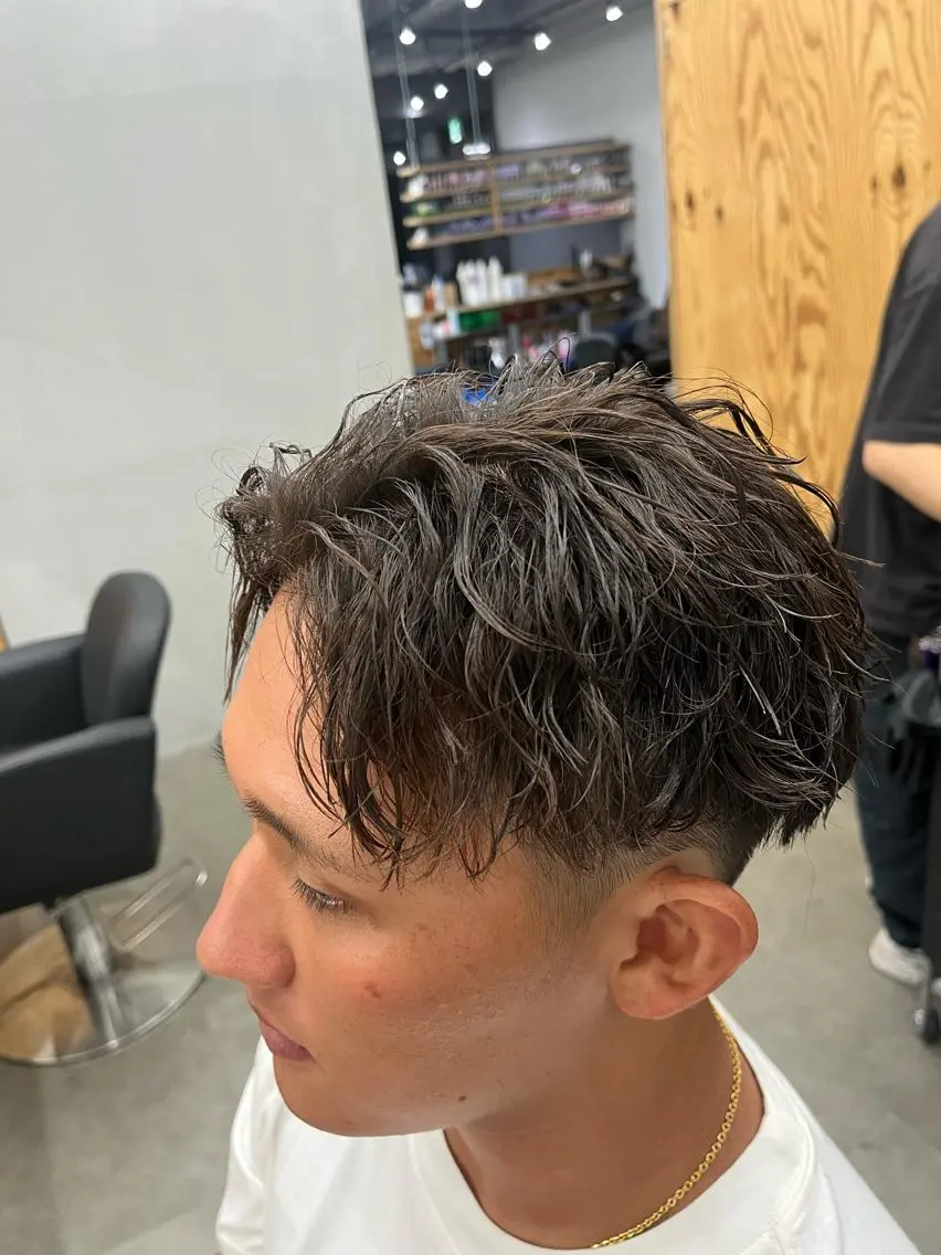 パーマ メンズ カット パーマ メンズ支持率NO.1 マサキのヘアスタイル