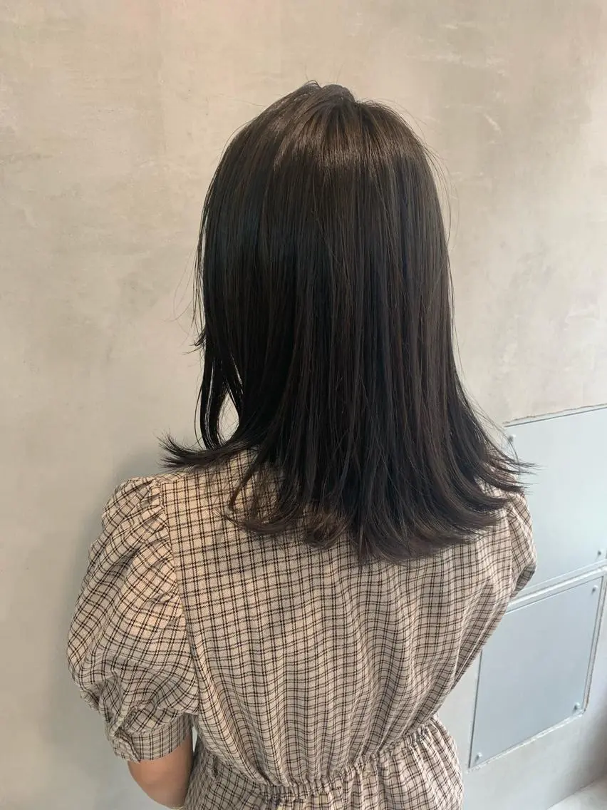 ミディアム カラー ヘアアレンジ ミニボブ/ブリーチ 🌈MISATOのヘアスタイル