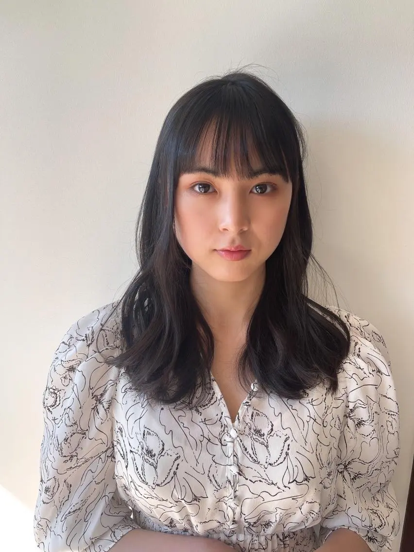 ミディアム 🫧美髪縮毛矯正 🫧SEKIのヘアスタイル