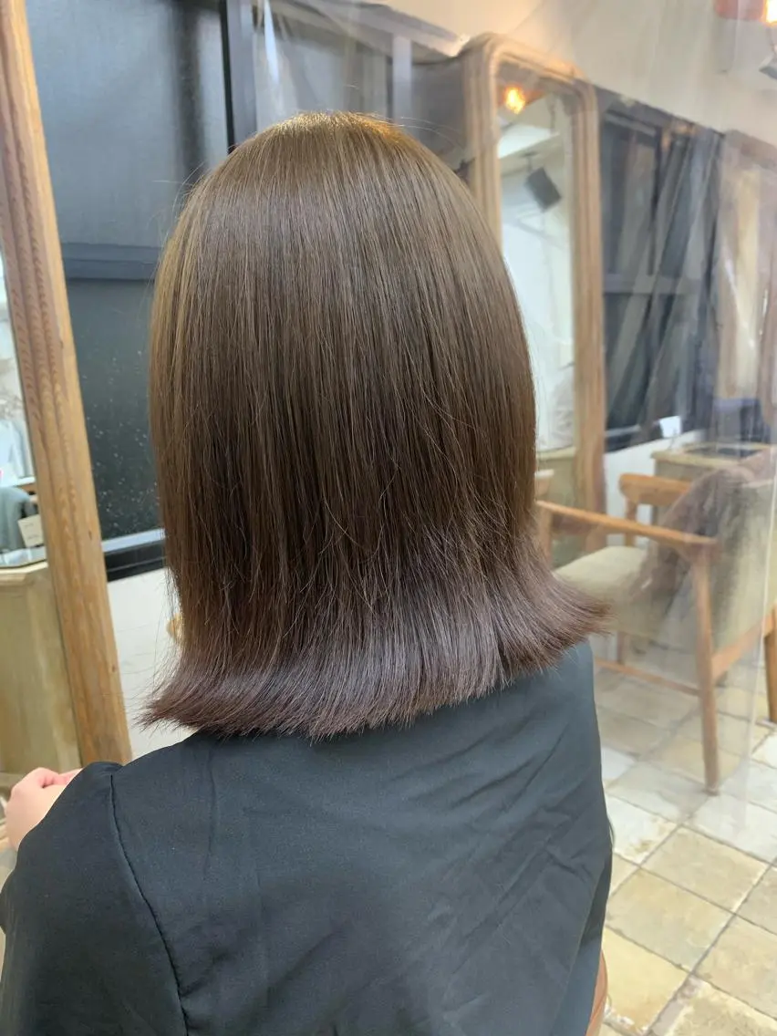 ミディアム 外ハネヘア ショート/ボブ特化 相良 真子のヘアスタイル